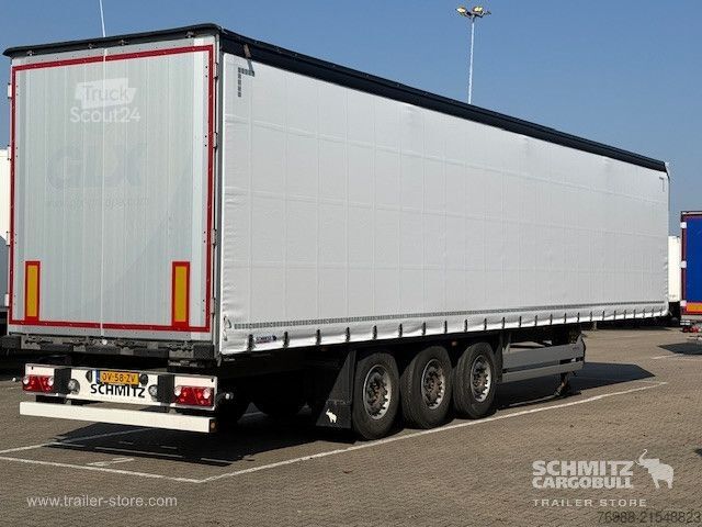 Odprta polprikolica s ponjavo Schmitz Cargobull Curtainsider Standard Getränke