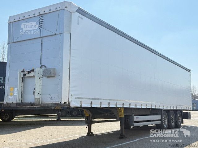 Odprta polprikolica s ponjavo Schmitz Cargobull Curtainsider Standard Getränke