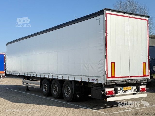 Odprta polprikolica s ponjavo Schmitz Cargobull Curtainsider Standard Getränke