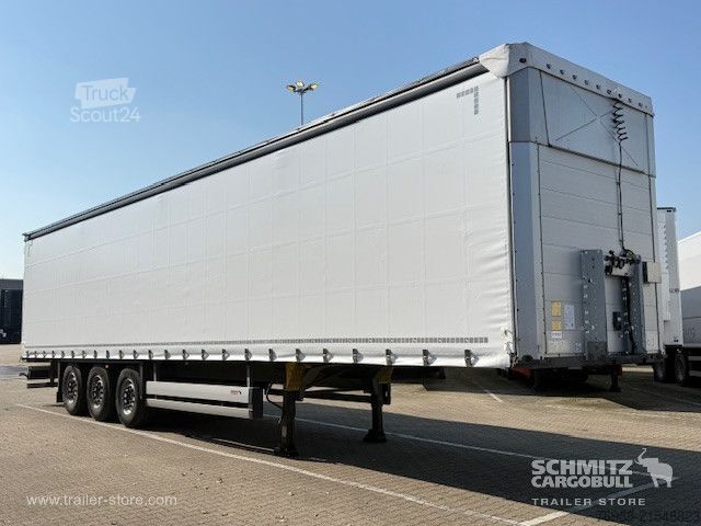 Odprta polprikolica s ponjavo Schmitz Cargobull Curtainsider Standard Getränke
