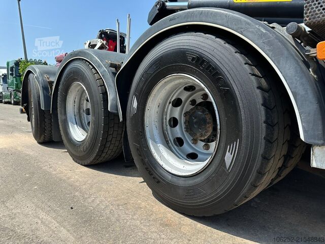 Sistema de brazo de gancho MAN TGS 35.400 8x4 TRIDEM HOOKLIFT T22 + CRANE PALF...