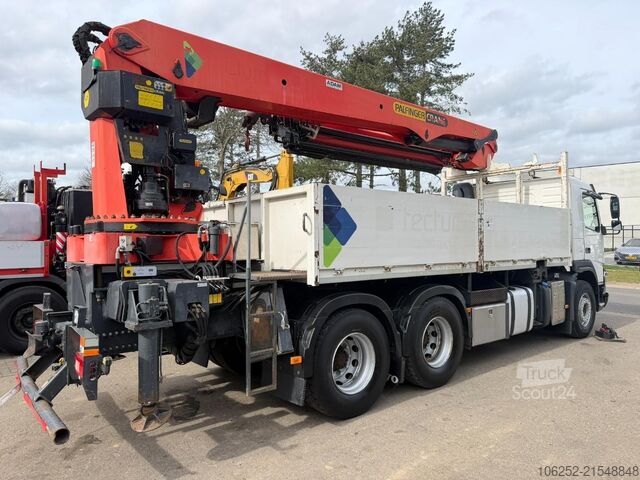 Open laadbak Volvo FMX 410 6x4 + DACHDECKERKRAN PALFINGER PK40001 ...
