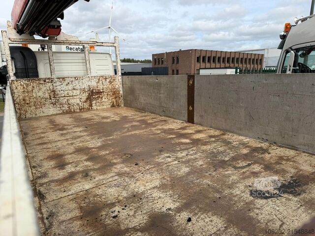 Open laadbak Volvo FMX 410 6x4 + DACHDECKERKRAN PALFINGER PK40001 ...