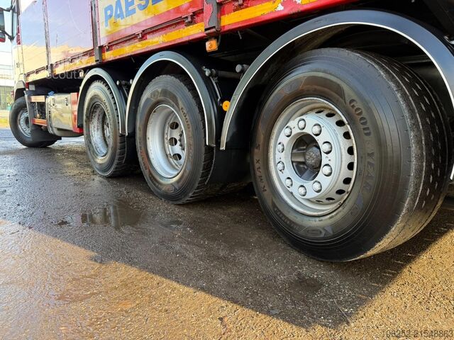 Open laadbak Volvo FH 420 8x4 TRIDEM PRITSCHE + KRAN HIAB ROLLER 1...