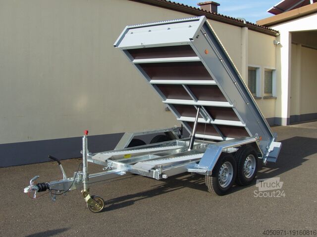 Sklápěcí přívěs Partenheimer Rückwärtskipper 3000 KG inkl. Rampen