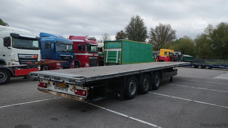Platform aanhanger Schmitz Cargobull 3 AXLE FLATBED TRAILER