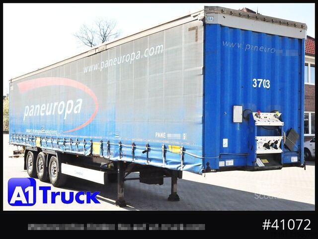 Auflieger mit Pritsche & Plane KRONE SD Tautliner, Code XL, 1 Vorbesitzer