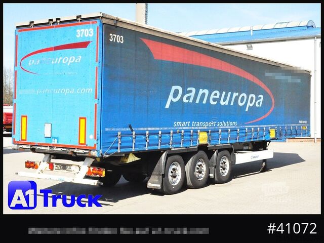 Auflieger mit Pritsche & Plane KRONE SD Tautliner, Code XL, 1 Vorbesitzer