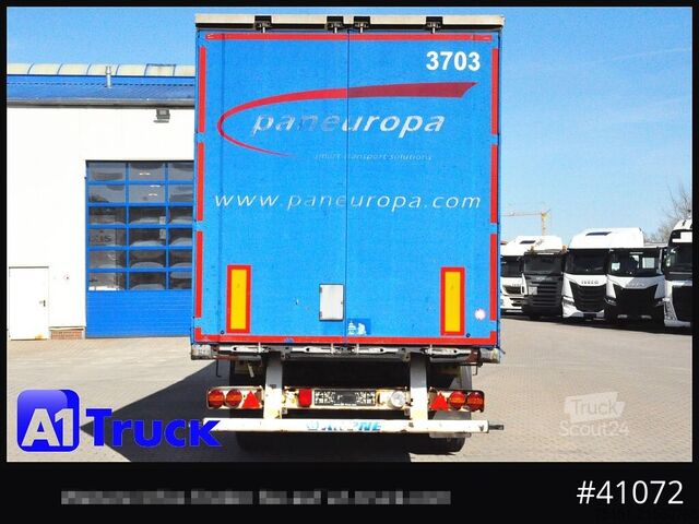 Auflieger mit Pritsche & Plane KRONE SD Tautliner, Code XL, 1 Vorbesitzer