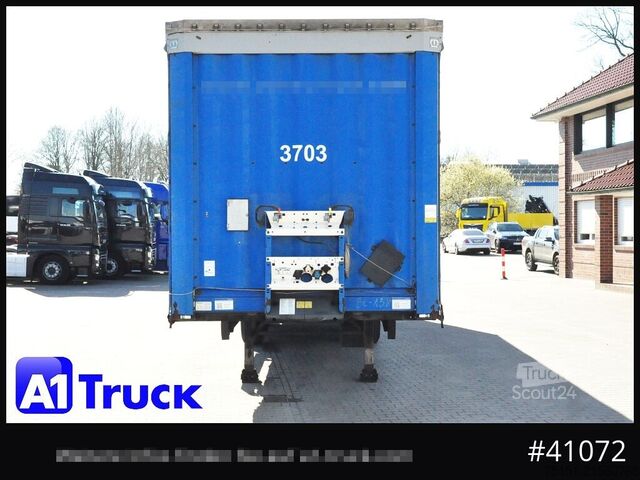 Auflieger mit Pritsche & Plane KRONE SD Tautliner, Code XL, 1 Vorbesitzer