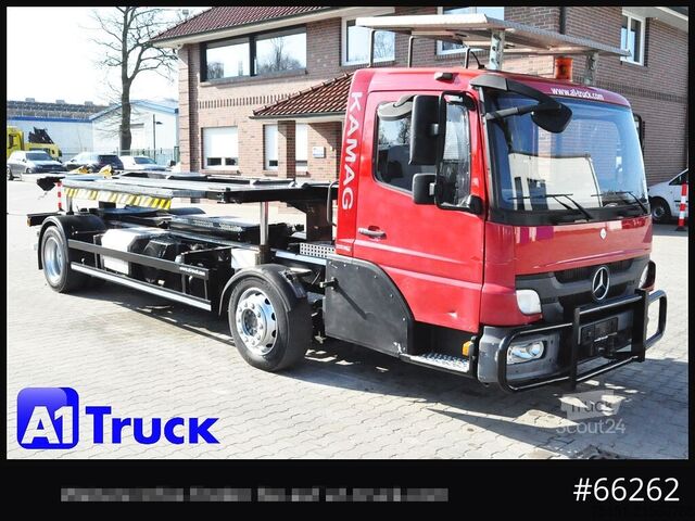 Swap body truck MERCEDES-BENZ Kamag Wiesel, Umsetzer, Terberg Rangierer, 40Km/h,