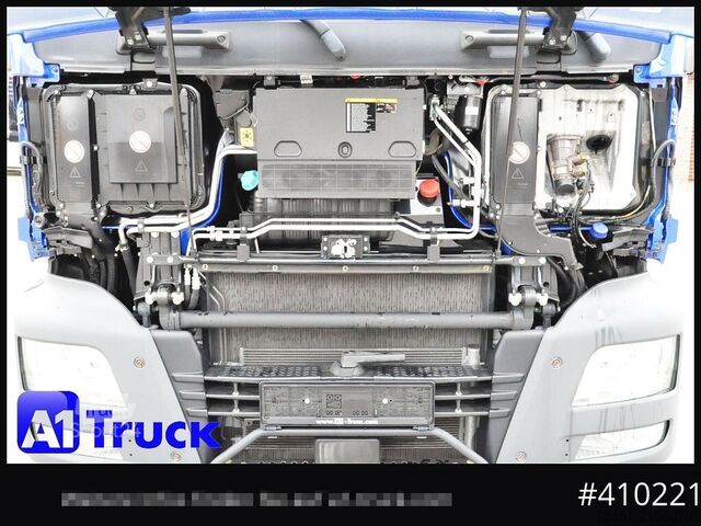 Ciężarówka z płaską platformą MAN TGS 18.420LL, HMF 1430 Funk 19 tkm !!! neuwertig