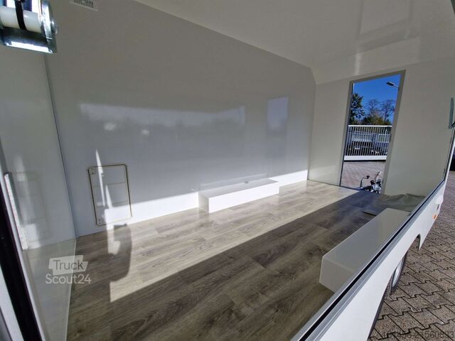 Verkaufsanhänger trailershop Aero Retro Verkaufsanhänger Leerwagen für diy Ausbau 420x200x230cm sofort