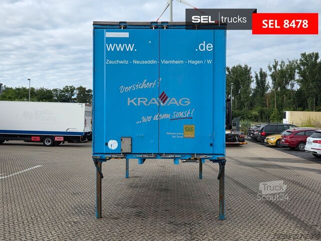 Причіп зі змінним кузовом KRONE WP 7.3 LS5-CS/BW | EDSCHA | Aluklappen