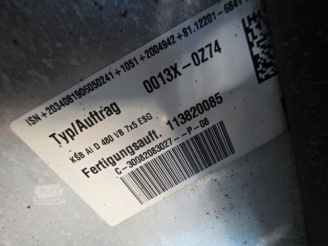 Véhicule tracteur volume MAN TGX 18.460 4X2 LLS-U