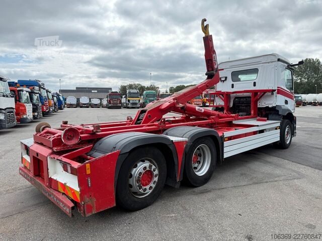 Autocamion cu cârlig pentru containere MERCEDES-BENZ Actros 2546 6x2 Hyva Hooklift / Abrollkipper