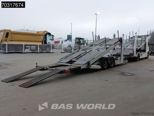 Furgão transportador de automóveis Mercedes Axor 1833 4X2 Kassbohrer SSV-01 car transporter...