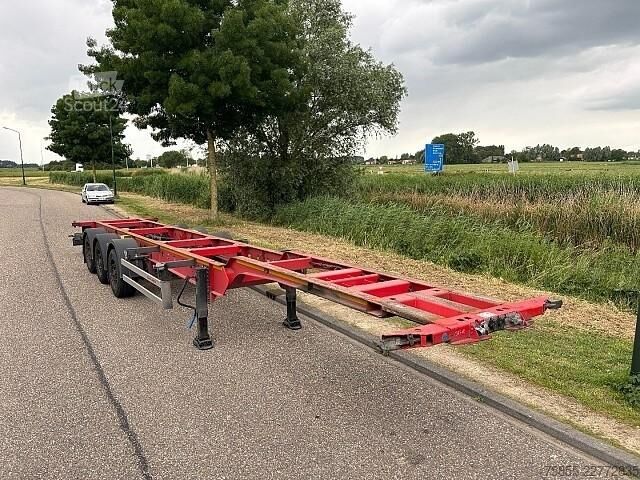 Transport de conteneurs Kassbohrer MULTICONT 40 HC-45FT / BPW Disc / APK-TuV:12-2026