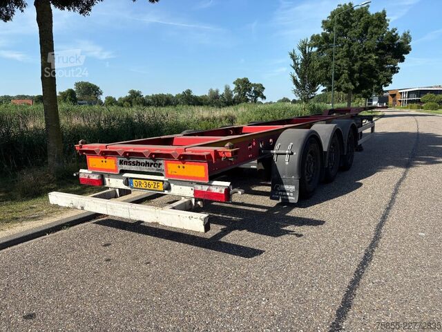 Transport de conteneurs Kassbohrer MULTICONT 40 HC-45FT / BPW Disc / APK-TuV:12-2026