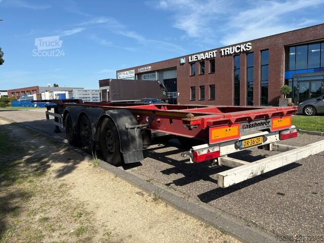 Transport de conteneurs Kassbohrer MULTICONT 40 HC-45FT / BPW Disc / APK-TuV:12-2026