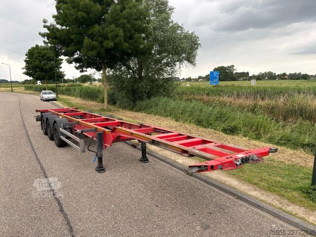 Transport de conteneurs Kassbohrer MULTICONT 40 HC-45FT / BPW Disc / APK-TuV:11-2026
