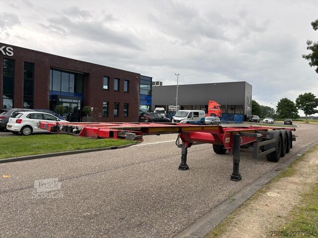 Transport de conteneurs Kassbohrer MULTICONT 40 HC-45FT / BPW Disc / APK-TuV:11-2026