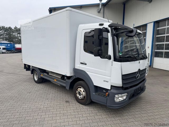 Skříňová dodávka MERCEDES-BENZ Atego 816 L 4 m Koffer LBW 1t Koffer-Heizung