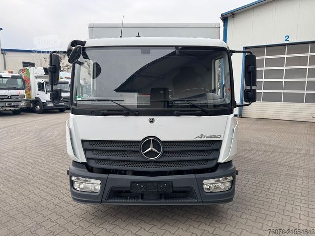 Skříňová dodávka MERCEDES-BENZ Atego 816 L 4 m Koffer LBW 1t Koffer-Heizung