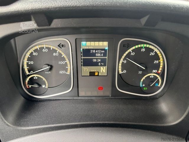 Skříňová dodávka MERCEDES-BENZ Atego 816 L 4 m Koffer LBW 1t Koffer-Heizung