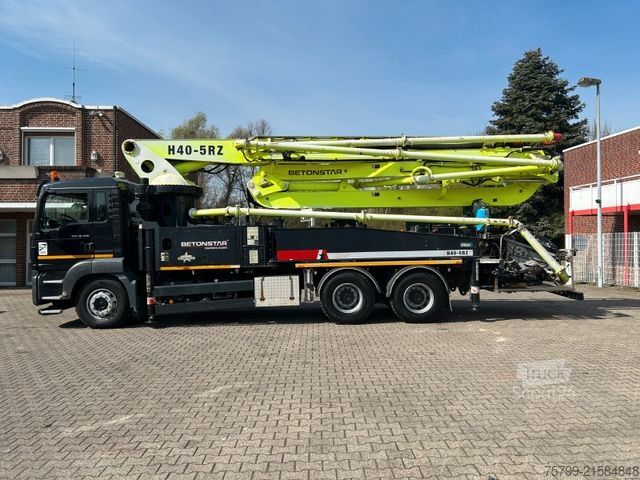 Concrete pump truck MAN 26.420 TGS Betonstar 40.16-5RZ 5 Knick 40 Meter