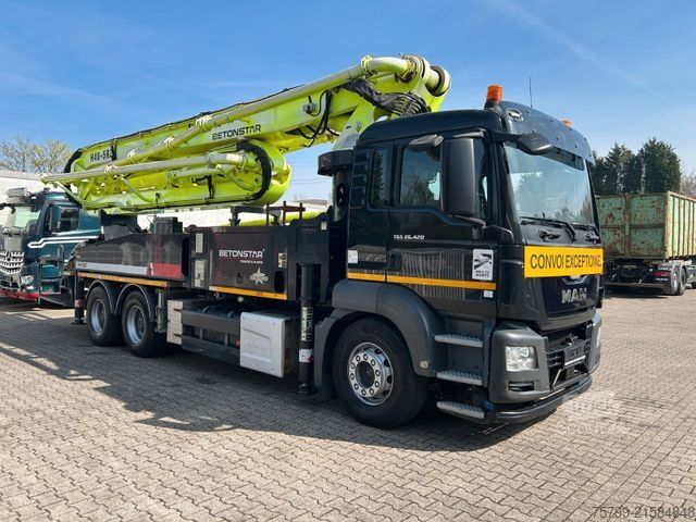 Concrete pump truck MAN 26.420 TGS Betonstar 40.16-5RZ 5 Knick 40 Meter