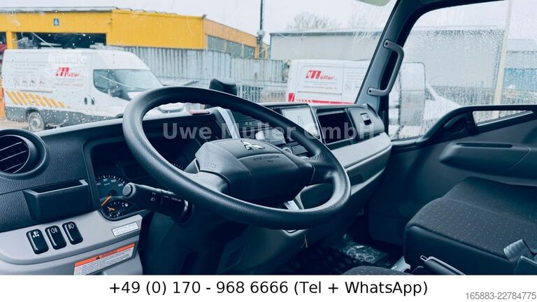 Trevägs tippbil MITSUBISHI Canter 7 C 18 mit MEILLER Kipper