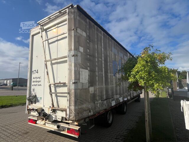 Przyczepa z platformą roboczą Eggers HXT 24 ZZL 3-Achs Plattf Schausteller 174