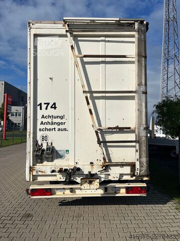 Przyczepa z platformą roboczą Eggers HXT 24 ZZL 3-Achs Plattf Schausteller 174