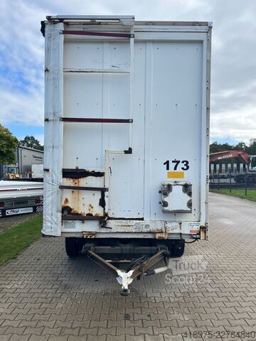 Remorque avec plate-forme de travail Eggers HXT 24 ZZL 3-Achs Packwagen Lenk 173