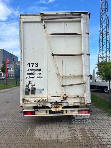 Remorque avec plate-forme de travail Eggers HXT 24 ZZL 3-Achs Packwagen Lenk 173