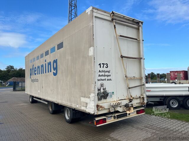 Remorque avec plate-forme de travail Eggers HXT 24 ZZL 3-Achs Packwagen Lenk 173
