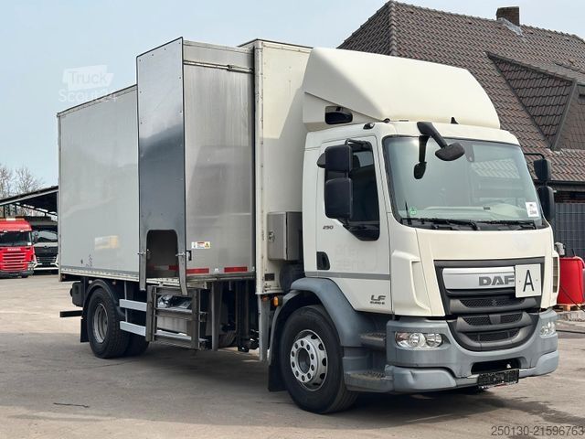 Garbage truck DAF LF250 FA 4x2 Hutton  Papierschredder