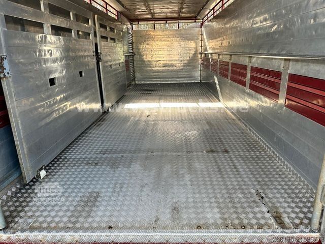 Cattle truck MERCEDES-BENZ Actros 1841 MP3 1.Stock Köstner Viehaufbau