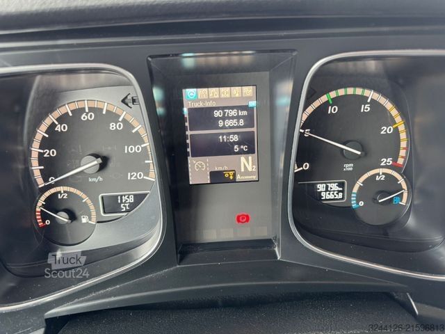 Swap body truck MERCEDES-BENZ EX-Bundeswehr/Fahrschul-LKW/5Sitze/2540-Actros