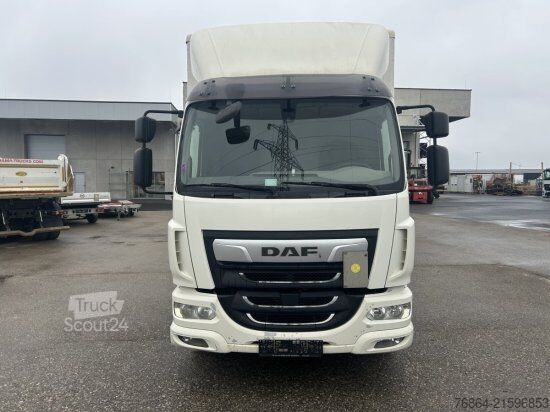 Box truck DAF LF 260 KOFFER+LBW