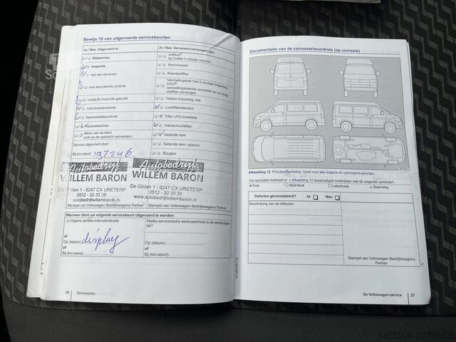 Afhentning VW Transporter 2.0 EcoFuel L2H1 Benzine / Cng  Ope...
