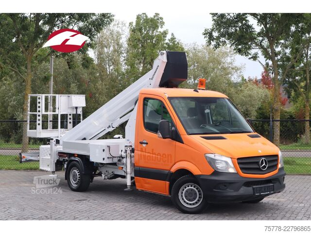 Hefplatform Mercedes-Benz Sprinter 313 | RUTHMANN TB270 | 27 METER | EURO 5
