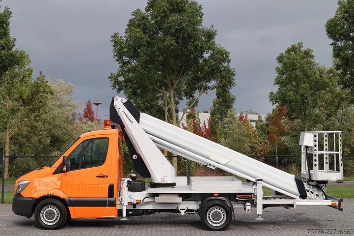 Hefplatform Mercedes-Benz Sprinter 313 | RUTHMANN TB270 | 27 METER | EURO 5
