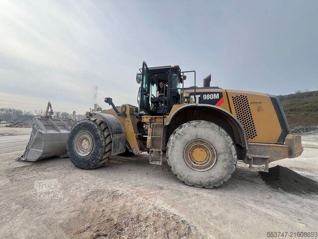 навантажувач Caterpillar 980 M / ZSA / AC / Waage