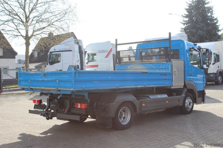 Üç yönlü damperli kamyonet Mercedes-Benz Atego  921  Seitenkipper 3-Sitzer AHK ACC