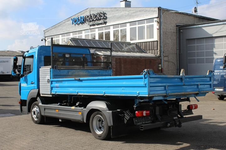 Üç yönlü damperli kamyonet Mercedes-Benz Atego  921  Seitenkipper 3-Sitzer AHK ACC