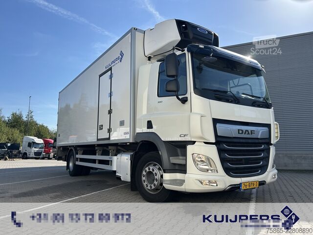 Chladírenská/mrazírenská přeprava DAF CF 300 FA / Carrier Multi Temp Koeler / Burgers...