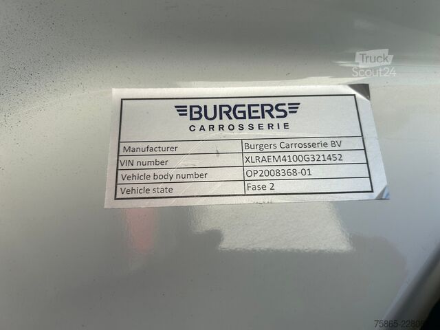 Chladírenská/mrazírenská přeprava DAF CF 300 FA / Carrier Multi Temp Koeler / Burgers...