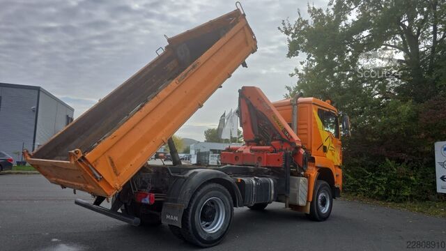  MAN 18.480TGA 4x4 Kipper mit Kran